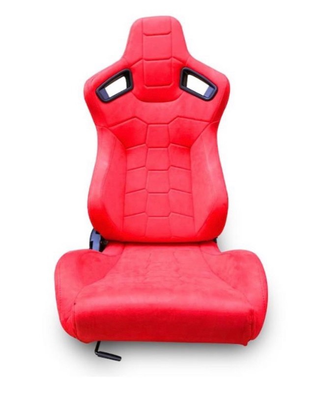 Recaro Spor Koltuk Yarış Koltuğu Kırmızı Alcantra 2 Adet